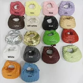 Мини-сумки для пельменей ручной работы - Элегантные ручные сумки-узлы для круассанов для женщин 17*18cm