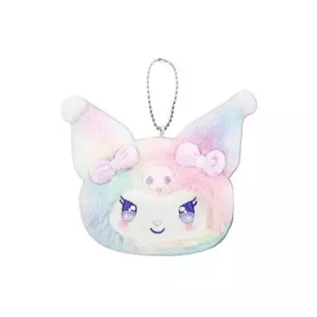 Мини-сумочка для лица Hatayama Shoji Rainbow Kuromi H8 x W11 x D3 см 63202550