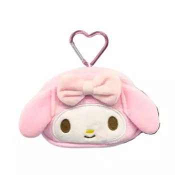 Мини-сумочка для лица Hatayama Shoji с карабином My Melody В8 x Ш11 x Г3 см 63202403