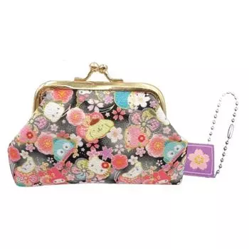 Мини-сумочка Hatayama Shoji с застежкой Karafuru Kuromi x W11cm 33202442 H8,5