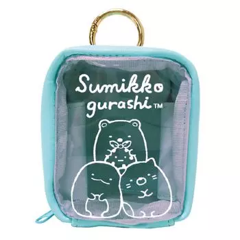 Мини-сумочка K Company Sumikko Gurashi с карабином x Ш7 x CKMN1-SG В8.7 Г4.7см
