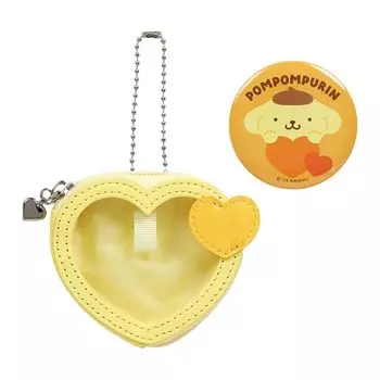 Мини-сумочка Sanrio, награда за персонажа со значком 3-й персонаж серии «Цветное сердце» POMPOMPURIN 432822