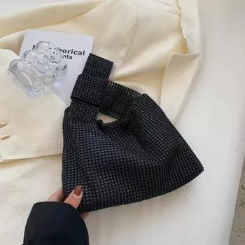 Мини-сумочки со стразами, блестящие сумки с бриллиантами, женские вечерние сумки на плечо, женский клатч с блестками, женские вечерние клатчи золотой