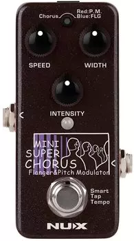 Mini Super Chorus Flanger Pedal NU-X -