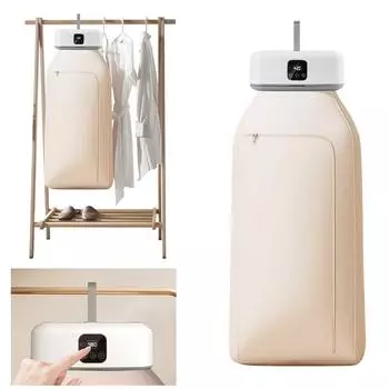 Мини-сушилка с таймером для путешествий, сушилка для одежды с теплым управлением, складная электрическая сушилка, портативный многофункциональный пульт дистанционного управления US plug