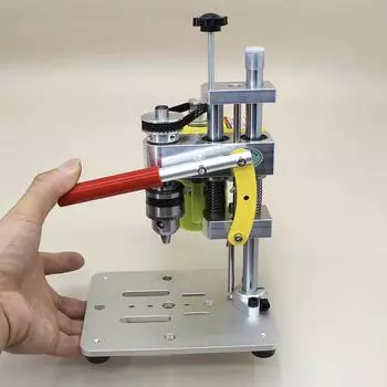 Мини-сверлильный станок B10, патрон для прецизионного сверлильного станка с ЧПУ, прецизионный настольный сверлильный станок 795, металлический, деревянный, нефритовый, инструмент для поделок своими руками