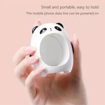 Мини светодиодная лампа для светотерапии ногтей, маленькая портативная, не черная, ручная лампа для ногтей, домашняя лампа для быстрой сушки, лампа для выпечки белый