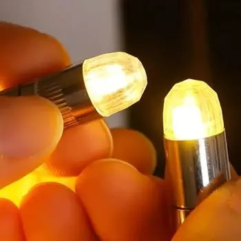Мини светодиодные лампы с крючками для подвешивания, водонепроницаемые, с управлением от батареи, теплые белые лампы для воздушных шаров, фонарей, внутреннего освещения, наружного освещения 1PCS