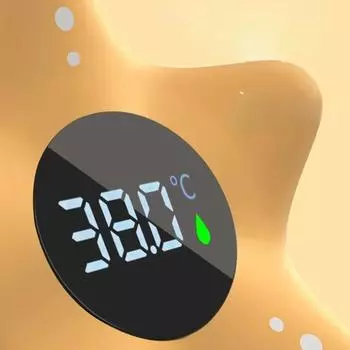 Мини светодиодный экран многофункциональный ванна температура воды электронный плавающий бассейн морская звезда цифровая игрушка бытовой термометр