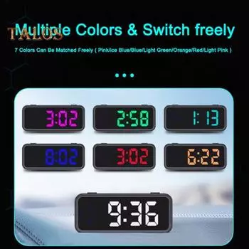Мини светодиодный цифровой спидометр GPS автомобильный HUD Head Up Display MPH/KMH универсальный для всех транспортных средств GPS-модуль для тестирования ускорения и торможения A