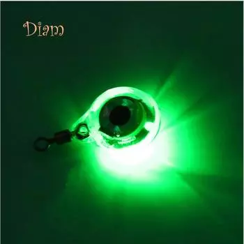 Мини светодиодный мигающий подводный кальмар, приманка для ловли рыбы, уличная лампа, свет One Size разноцветный