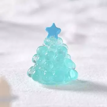 Мини-светящееся украшение на рождественскую елку, украшение на микроландшафт, миниатюрное украшение для сада, аксессуары для украшения дома