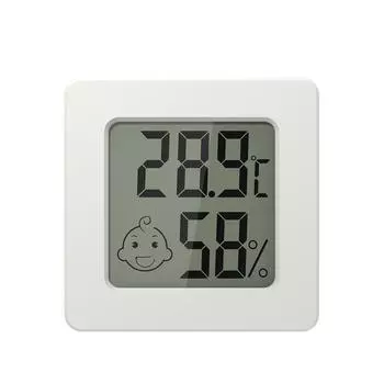 Mini switch thermometer and hygrometer KD31/white