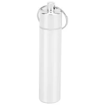 Мини-таблетница из алюминиевого сплава, водонепроницаемый брелок, держатель для таблеток, органайзер для улицы