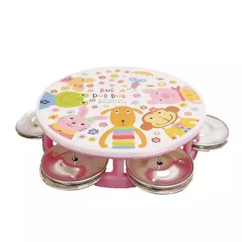 Мини-табурин Monseuil Love A Dub Dub, розовый, 31018 Р. розовый