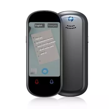 Mini Talk Z2 Translator Голосовой переводчик Совместимость с 283 странами мира Мгновенный переводчик Фотоперевод Онлайн-переводчик голосовых сообщений