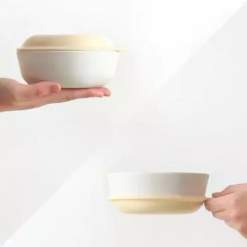 Мини-тарелка для малышей Tackaon Nemo Ecozen L (Крышка или блюдце для миски для готовки) pink