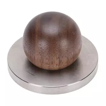 Мини Темпер для Кофе с Деревянной Ручкой Инструмент для Прессования Кофейной Гущи из Нержавеющей Стали 304 для Кафе Дома 51MM