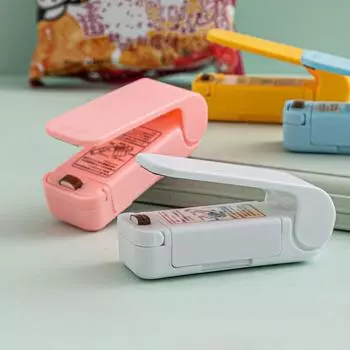Мини-тепловой пакет, упаковщик для упаковки, портативный пластиковый пакет, зажим для запечатывания, машина для хранения продуктов, уплотнение для закусок, кухонные гаджеты