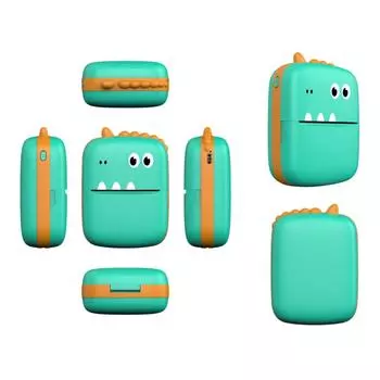 Мини-термопринтер Многофункциональный портативный производитель наклеек Мгновенная фотопечать без чернил с поддержкой BT