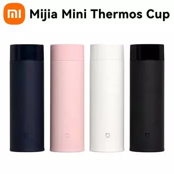 Мини-термос-чашка Xiaomi Mijia в японском стиле, чистый цвет, чашка Mijia для мужчин и женщин, сохраняющая холод, из нержавеющей стали 304, вакуумная мини-термос-чашка