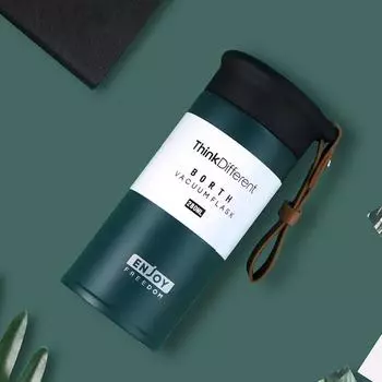 Мини-термос из нержавеющей стали 304, портативная термос-фляга для девочек, термокружки для кофе, термокружки с водоизоляцией, качество 280ml