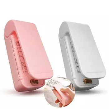Мини-термосварочная машина для запечатывания пакетов, пакеты для запечатывания термопластиковых пакетов для пищевых продуктов, портативный герметик, упаковка, кухонные аксессуары