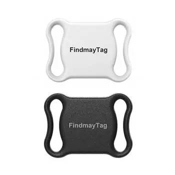 Мини-трекер GPS для домашних животных, водонепроницаемый, совместимый с Bluetooth, ошейник для отслеживания собак и кошек, устройство для поиска и предотвращения потерь, товары для животных чёрный