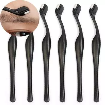 Мини-триммер для бровей для идеальной формы бровей, портативные ножницы для бровей