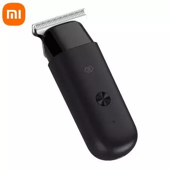 Мини-триммер Xiaomi, машинка для стрижки волос, профессиональный триммер для мужчин, IPX7, водонепроницаемые триммеры для бороды, беспроводная электрическая стрижка чёрный