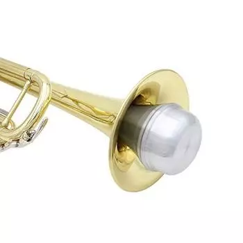 Мини-трубка, алюминиевая прямая металлическая сурдина, джазовый инструмент, для начинающих