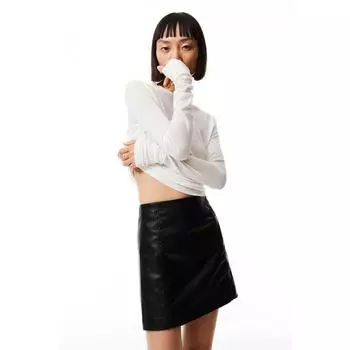 Мини-юбка H&M черная 1178910001