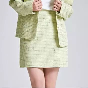 Мини-юбка Spao Tweed Spwhb24w91 T GREEN/70