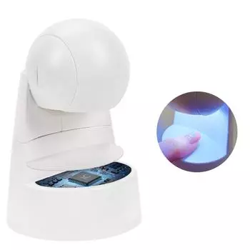 Мини УФ-лампа для гелевых ногтей УФ-лампа для геля с интеллектуальным датчиком для быстрой системы наращивания ногтей Маникюр УФ-лампа для отверждения белый