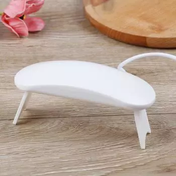 Мини УФ-светодиодная лампа для зарядки геля с зарядкой через USB-машина для полировки и отверждения ногтей