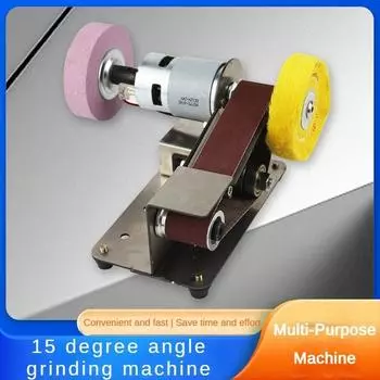 Мини угловая шлифовальная машина маленькая настольная бытовая шлифовальная машина для ножей многофункциональная ленточная шлифовальная машина с механизмом из чистой меди Type A