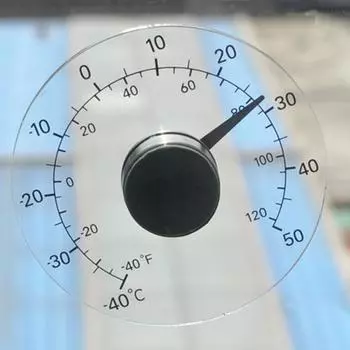Мини-указатель температуры водонепроницаемый прозрачный наружный оконный термометр тестер измерения температуры измеритель CHINA