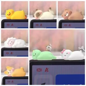 Мини-украшение для автомобиля в виде животного, утка из смолы, домашний декор, мини-украшения из смолы, интерьер автомобиля sheep