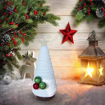 Мини-украшение на елку, идея подарка на стол на праздники, декор 7.5x21 cm_White Red