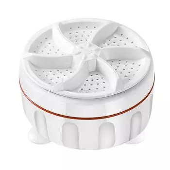 Мини-ультразвуковая турбо-стиральная машина, портативная дорожная стиральная машина, турбо-поворотная машина с передней и задней частью