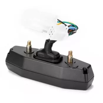 Мини-универсальный ЖК-цифровой мотоциклетный счетчик, спидометр, цифровой одометр, электродвигатель для велосипеда чёрный