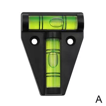 Мини-уровень, ударопрочный, T-уровень, пузырьковый уровень для мебели на колесах, калибратор уровня камеры, балансировочный уклономер, инструменты