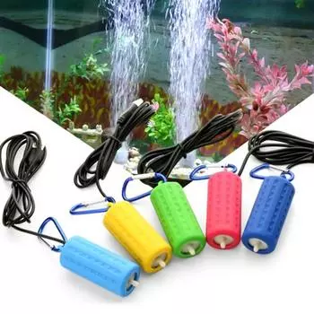 Мини-USB аквариумный фильтр, воздушный насос, кислородный для функции рыбалки, ультра тихие, высокоэнергоэффективные аксессуары для аквариума чёрный