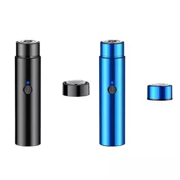 Мини USB электробритва для мужчин автоматический триммер перезаряжаемые бритвы портативный нож для бороды бритва дорожная бритвенная машина