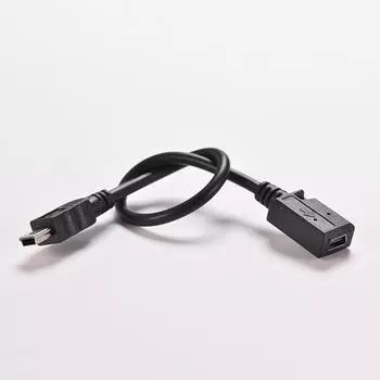 Mini Usb B 5-контактный штекер с гнездом для удлинителя данных, шнур адаптера, кабель, вывод