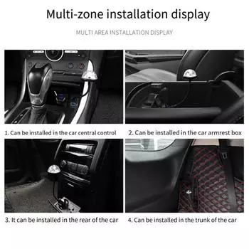 Мини-USB диско-светильник для телефона, ноутбука, голосовое управление и музыкальный ритм, автомобильный атмосферный свет, красочный светодиодный сценический свет для бара B