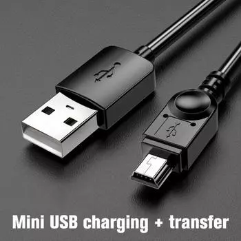 Мини USB-кабель USB-USB для быстрой зарядки данных, кабель для MP3 MP4-плеера, автомобильного видеорегистратора, GPS, цифровой камеры, жесткого диска 0.25m