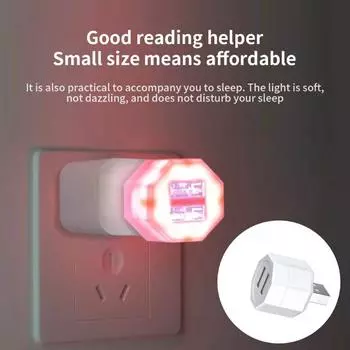 Мини USB-лампа для защиты глаз, книжный светильник, компьютер, мобильное зарядное устройство, USB, маленький светодиодный ночник белый