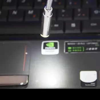 Mini USB LED Lights Book Light Eye-protection Reading Lamp Bedside Table Lantern for Laptop Computer Notebook 1pc