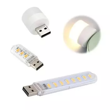 Мини USB ночник светодиодный светильник USB подключение автомобиль атмосферный свет высокая яркость портативный энергосберегающий спальня вход вспомогательное освещение